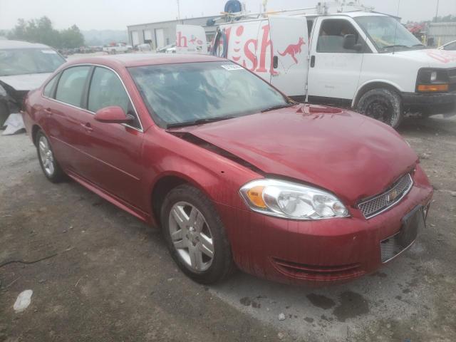 2G1WB5E32F1107982 - 2015 CHEVROLET IMPALA LIM LT RED photo 4