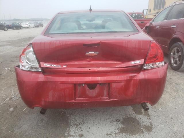 2G1WB5E32F1107982 - 2015 CHEVROLET IMPALA LIM LT RED photo 6