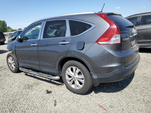 2HKRM4H78DH614632 - 2013 HONDA CR-V EXL GRAY photo 2