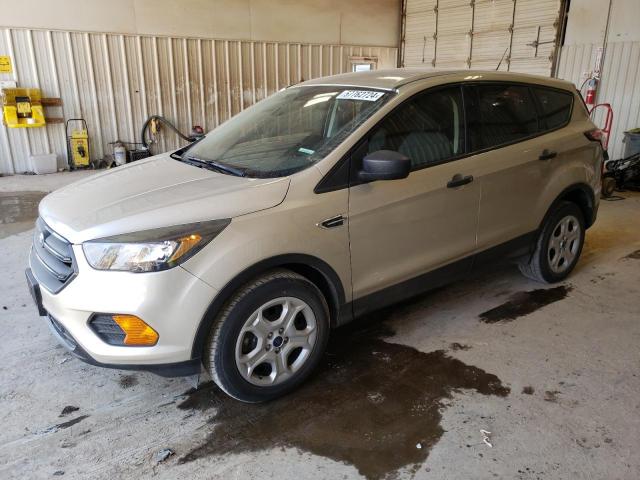 1FMCU0F75JUD20443 - 2018 FORD ESCAPE S TAN photo 1