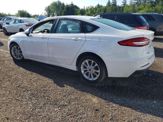 3FA6P0LU5LR237324 - 2020 FORD FUSION SE WHITE photo 2