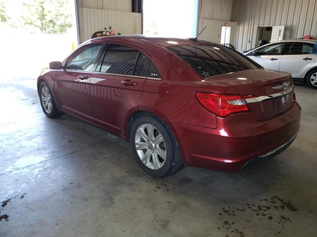 1C3CCBBB2DN600367 - 2013 CHRYSLER 200 TOURING RED photo 2