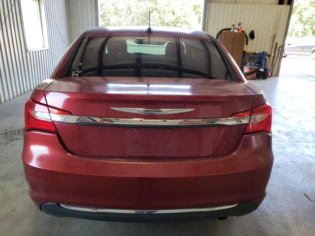 1C3CCBBB2DN600367 - 2013 CHRYSLER 200 TOURING RED photo 6