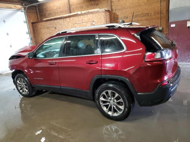 1C4PJMLX0KD224232 - 2019 JEEP CHEROKEE LATITUDE PLUS BURGUNDY photo 2