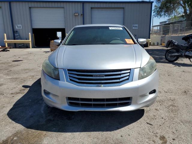 1HGCP36839A030447 - 2009 HONDA ACCORD EXL SILVER photo 5