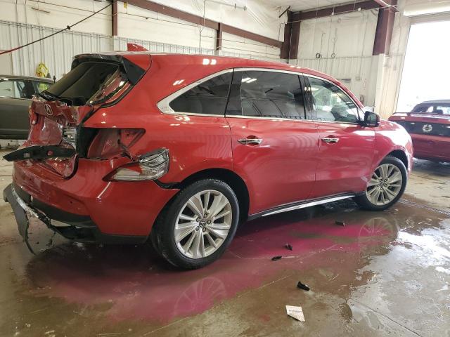 5J8YD4H55KL032119 - 2019 ACURA MDX TECHNOLOGY Rojo foto 3