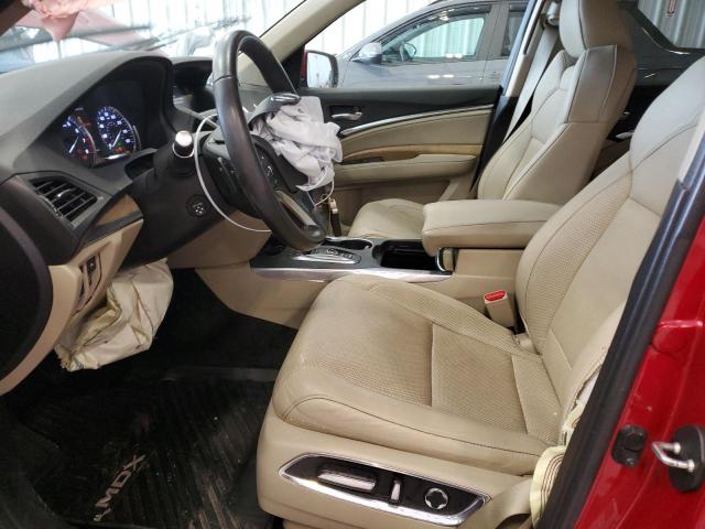 5J8YD4H55KL032119 - 2019 ACURA MDX TECHNOLOGY Rojo foto 7