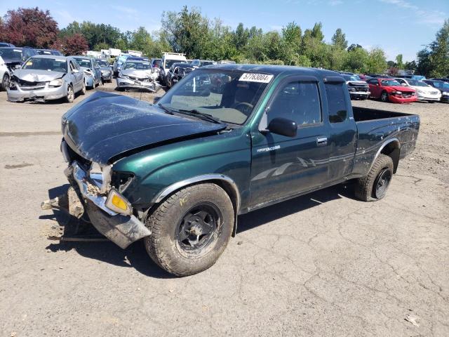 4TAVL52N5XZ469539 - 1999 TOYOTA TACOMA XTRACAB GREEN photo 1