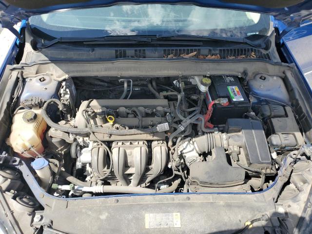 3FA6P0H78JR176602 - 2018 FORD FUSION SE ლურჯი ფოტო 11