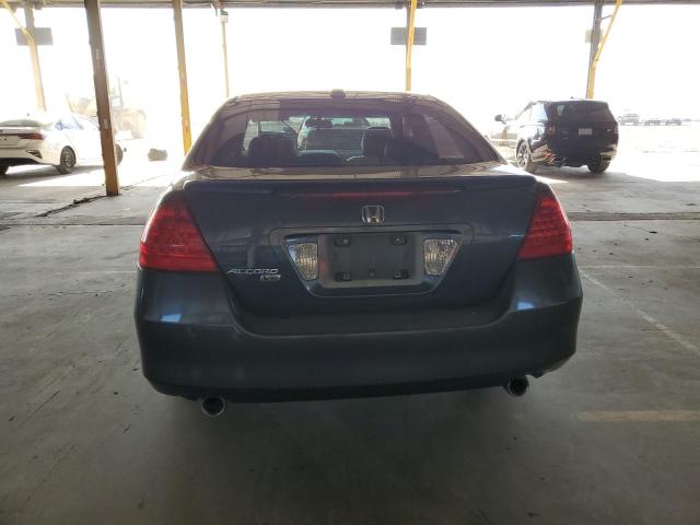 1HGCM66537A020157 - 2007 HONDA ACCORD EX GRAY photo 6