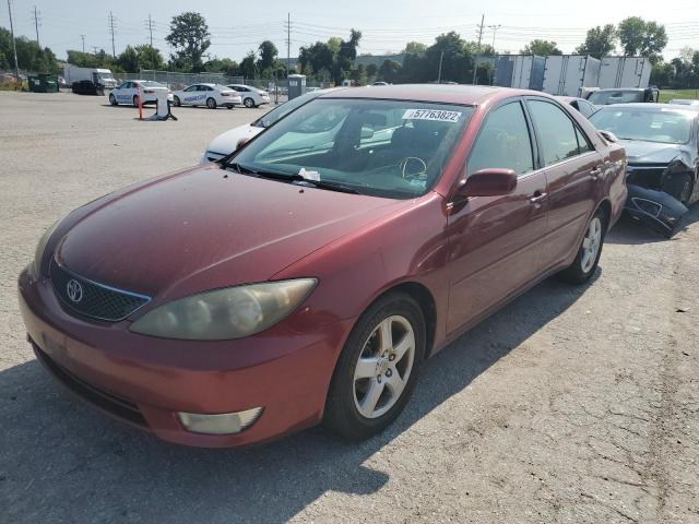 4T1BE32KX6U107502 - 2006 TOYOTA CAMRY LE RED photo 2