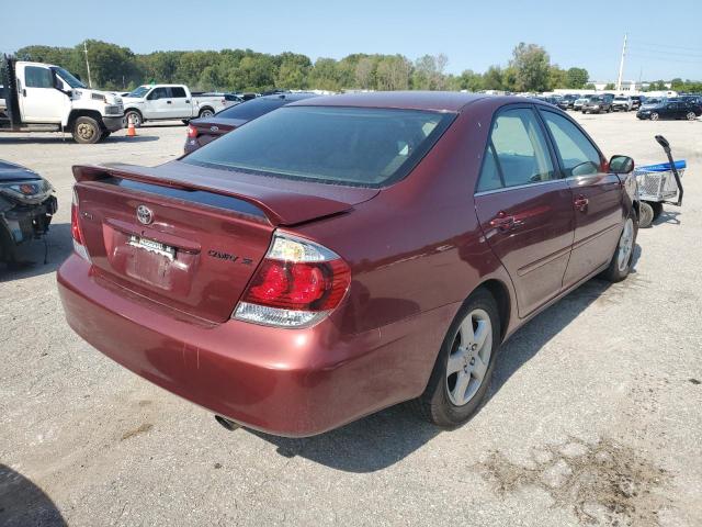 4T1BE32KX6U107502 - 2006 TOYOTA CAMRY LE RED photo 4