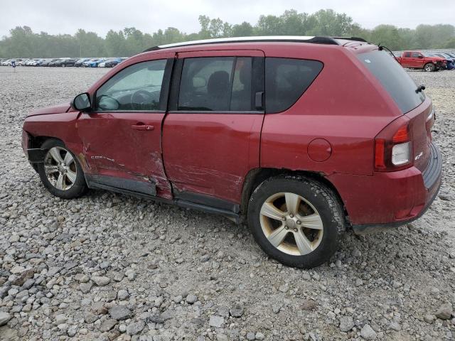 1C4NJDBB6ED622322 - 2014 JEEP COMPASS SPORT RED photo 2