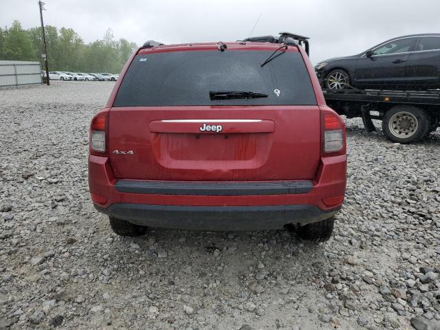1C4NJDBB6ED622322 - 2014 JEEP COMPASS SPORT RED photo 6