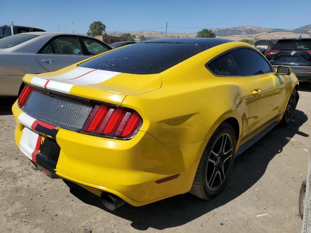 1FA6P8AMXG5268434 - 2016 FORD MUSTANG YELLOW photo 3