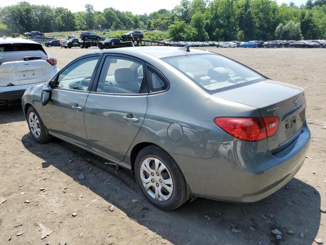 KMHDU46D79U804336 - 2009 HYUNDAI ELANTRA GLS GRAY photo 2