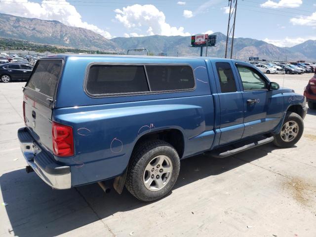 1D7HE42K05S149553 - 2005 DODGE DAKOTA SLT BLUE photo 3