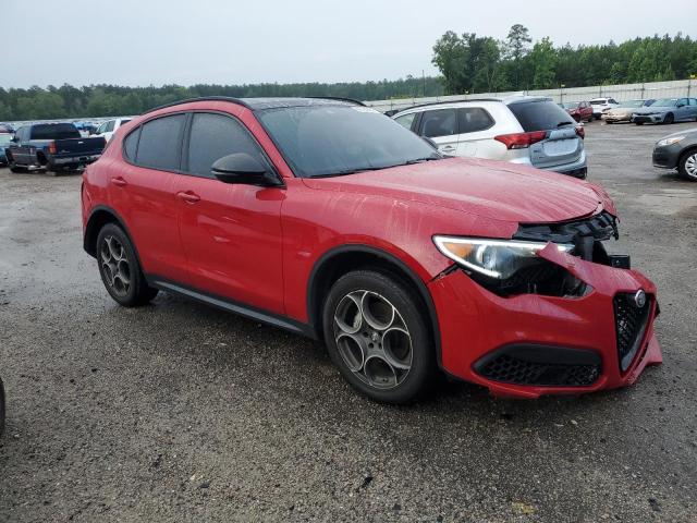 ZASPAJAN4M7D03329 - 2021 ALFA ROMEO STELVIO SPORT أحمر صورة 4