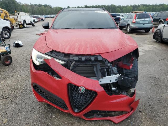ZASPAJAN4M7D03329 - 2021 ALFA ROMEO STELVIO SPORT أحمر صورة 5