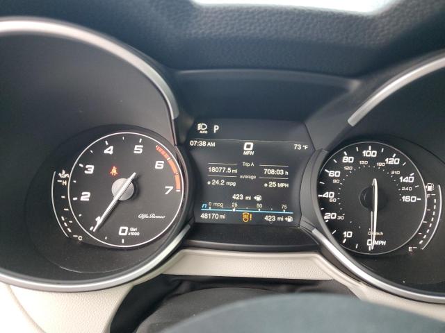 ZASPAJAN4M7D03329 - 2021 ALFA ROMEO STELVIO SPORT أحمر صورة 9