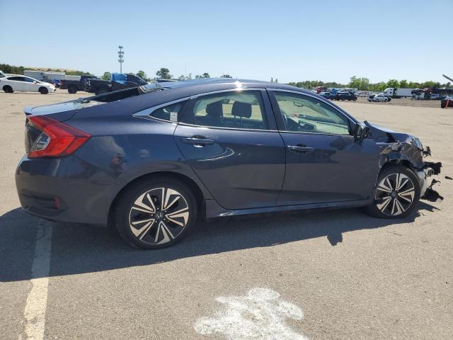 JHMFC1F74JX014812 - 2018 HONDA CIVIC EXL ლურჯი ფოტო 3