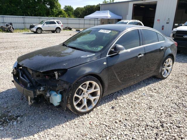 2G4GT5GX5E9131732 - 2014 BUICK REGAL GS BLACK photo 1