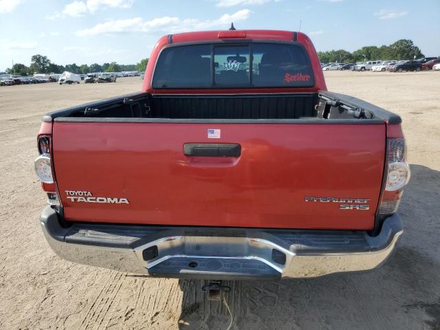 5TFJX4GN6CX011640 - 2012 TOYOTA TACOMA DOUBLE CAB RED photo 6