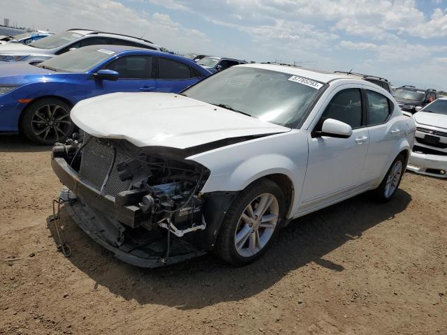 1C3CDZEG6CN265965 - 2012 DODGE AVENGER SXT WHITE photo 1