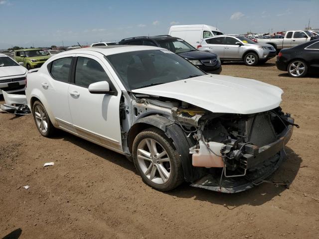 1C3CDZEG6CN265965 - 2012 DODGE AVENGER SXT WHITE photo 4