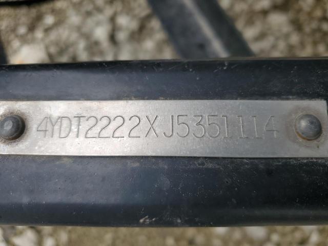 4YDT2222XJ5351114 - 2018 KEYSTONE TRAILER BLACK photo 10