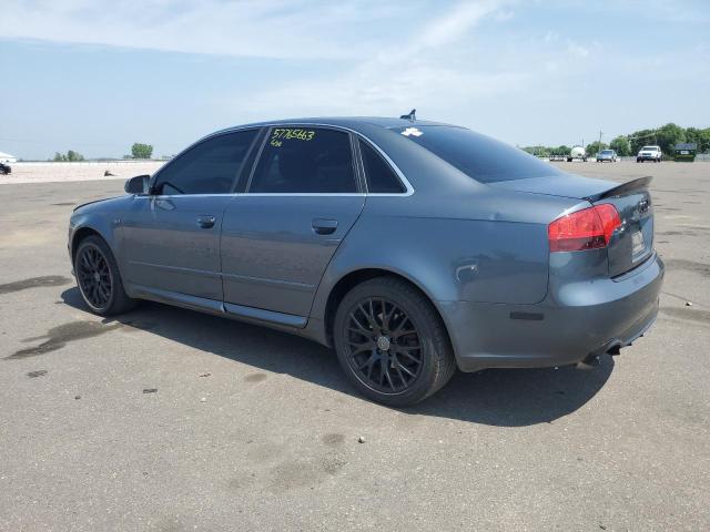 WAUDF78E58A160029 - 2008 AUDI A4 2.0T QUATTRO BLUE photo 2