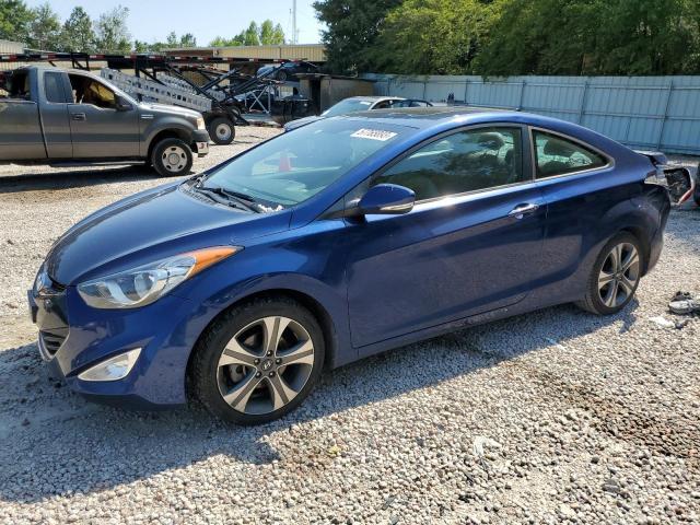 KMHDH6AE6DU001915 - 2013 HYUNDAI ELANTRA CO GS BLUE photo 1