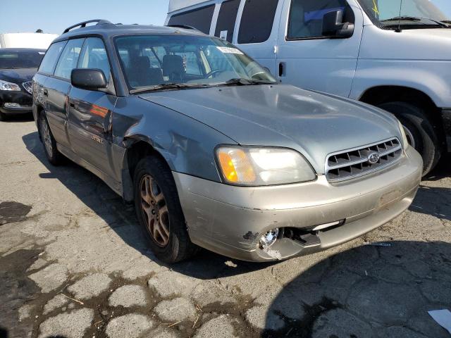 4S3BH665727634259 - 2002 SUBARU LEGACY OUTBACK BLUE photo 4