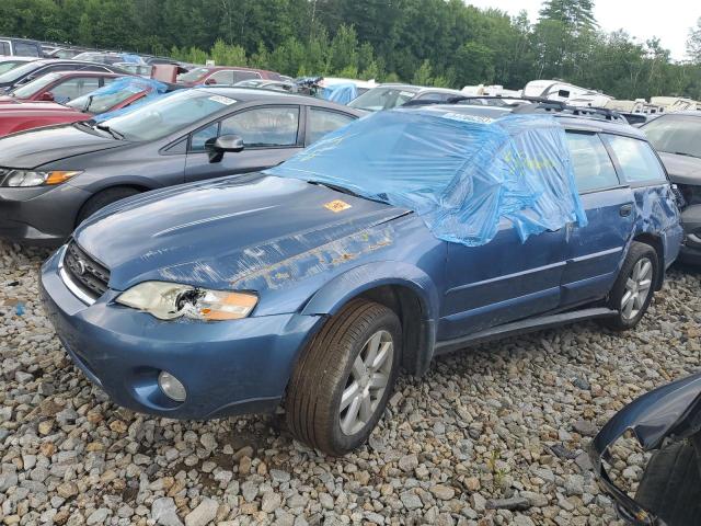 4S4BP61CX77343945 - 2007 SUBARU LEGACY OUTBACK 2.5I BLUE photo 1