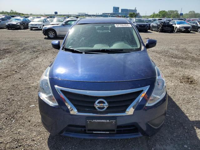 3N1CN7AP1JL806830 - 2018 NISSAN VERSA S BLUE photo 5