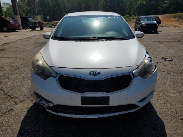 KNAFK5A87G5584025 - 2016 KIA FORTE LX WHITE photo 5