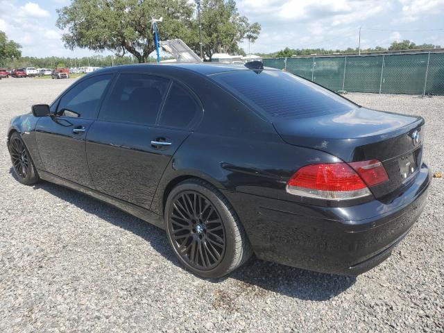 WBAHN83527DT69503 - 2007 BMW 750 BLACK photo 2