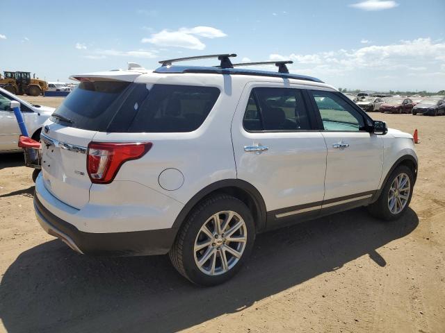 1FM5K8F85GGC27032 - 2016 FORD EXPLORER LIMITED WHITE photo 3