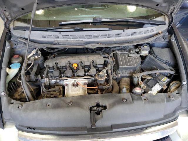 1HGFA16568L112703 - 2008 HONDA CIVIC LX BLUE photo 11