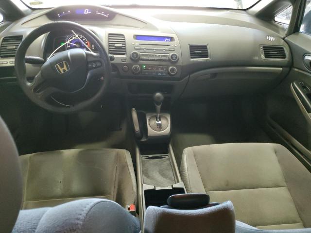 1HGFA16568L112703 - 2008 HONDA CIVIC LX BLUE photo 8