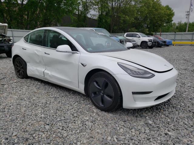 5YJ3E1EA2LF739883 - 2020 TESLA MODEL 3 WHITE photo 4