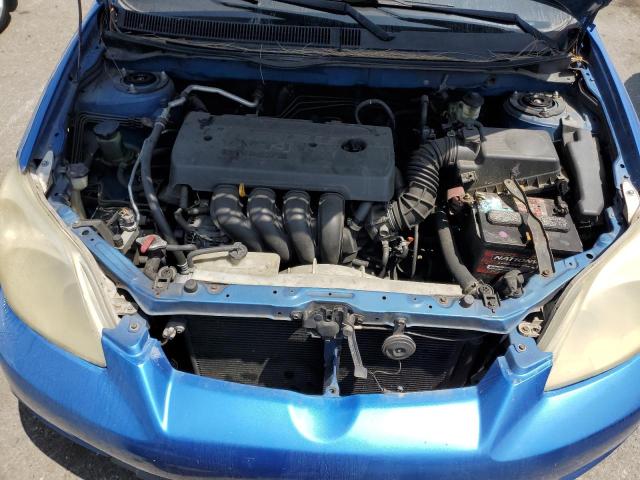 2T1KR32EX8C695565 - 2008 TOYOTA COROLLA MA XR BLUE photo 11