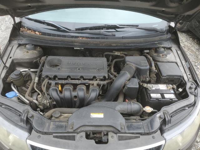 KNAFU4A22A5051958 - 2010 KIA FORTE EX BROWN photo 11