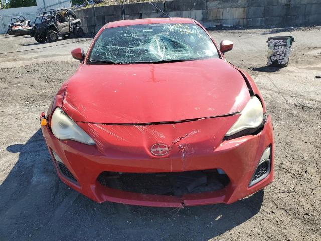 JF1ZNAA17D2700071 - 2013 TOYOTA SCION FR-S RED photo 5