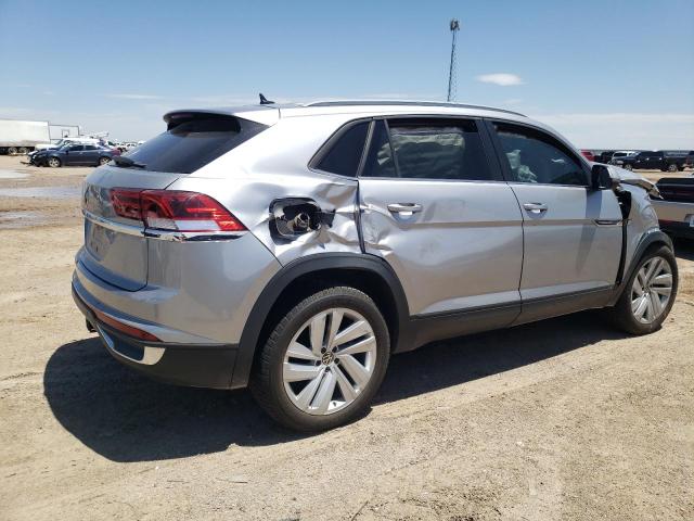 1V2YE2CA3LC226085 - 2020 VOLKSWAGEN ATLAS CROS SE Серебристый фото 3