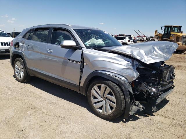 1V2YE2CA3LC226085 - 2020 VOLKSWAGEN ATLAS CROS SE Серебристый фото 4