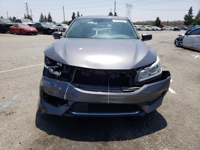 1HGCR2F0XHA008605 - 2017 HONDA ACCORD EX GRAY photo 5