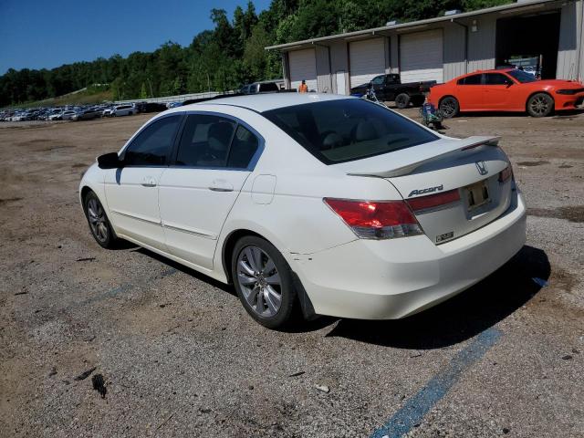 1HGCP2F87BA086763 - 2011 HONDA ACCORD EXL WHITE photo 2