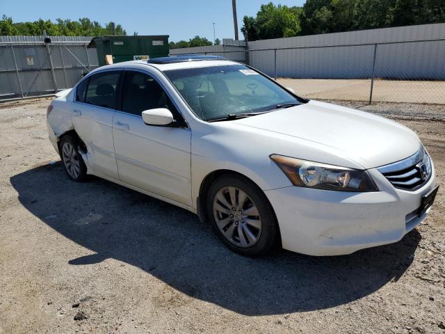 1HGCP2F87BA086763 - 2011 HONDA ACCORD EXL WHITE photo 4