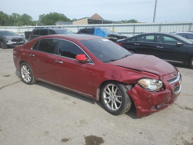1G1ZE5E10BF223557 - 2011 CHEVROLET MALIBU LTZ ბურგუნდია ფოტო 4